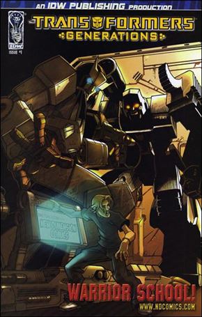 Transformers: Generations issue 1-D Nick Roche New Dimension Comics Cover 1/1000