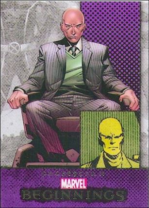 Marvel Beginnings: Series 2 (Base Set) card 305 Professor X