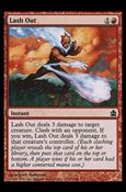 Magic the Gathering: Commander (Base Set) card 127 Lash Out