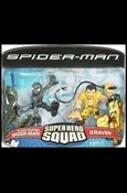 Spider-Man Super Hero Squad  figure 13 Spider-Man (Black Costume) and Kraven