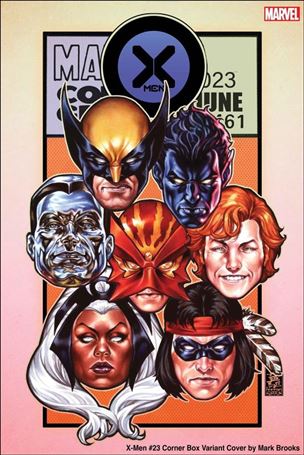 X-Men (2021) issue 23-B Mark Brooks Corner Box Cover
