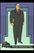 Batman: The Animated Series (Base Set) card 13 Mayor Hamilton Hill