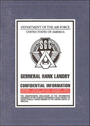 Stargate SG-1: Season 8 (Personnel Files Subset) card PF8 General Hank Landry