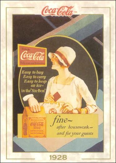 Coca-Cola Collection Series 1 (Base Set) card 30 Fine... After Housework