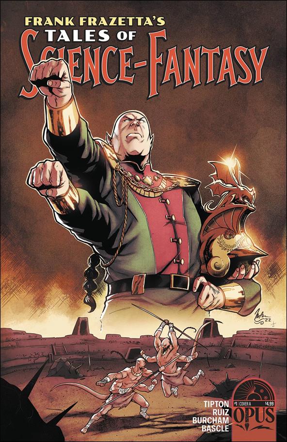 Frank Frazetta's Tales of Science-Fantasy issue 1 Miguel Angel Ruiz Cover