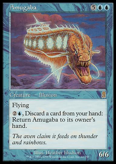Magic the Gathering: Odyssey (Base Set) card 61 Amugaba