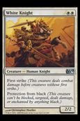 Magic the Gathering: 2010 Core Set (Base Set) card 41 White Knight