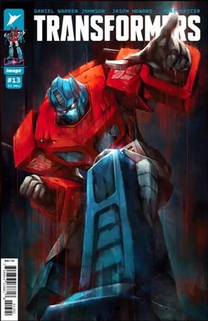 Transformers (2023) issue 13-P Retailer Exclusive Ivan Tao Drip Cover