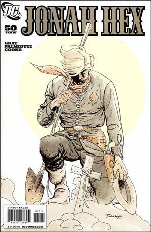 Jonah Hex (2006) issue 50 Darwyn Cooke Cover