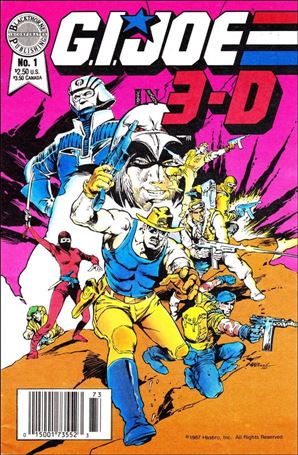 G.I. Joe in 3-D: Blackthorne 3-D Series Cover Image 1