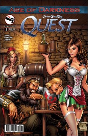 Grimm Fairy Tales Presents Quest issue 2-B Alfredo Reyes Cover