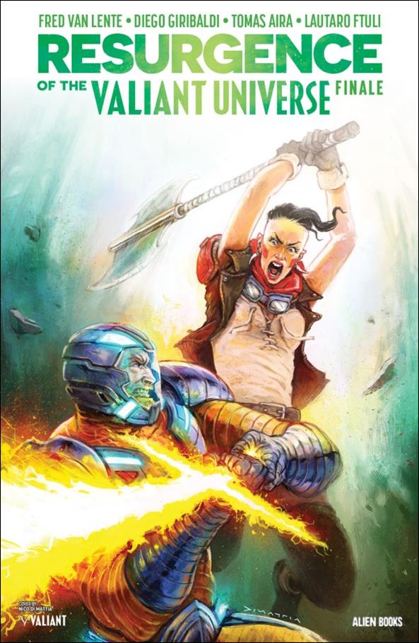 Resurgence of the Valiant Universe Finale issue 1-B Nico Di Mattia Cover