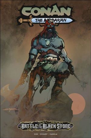 Conan: Battle of the Black Stone issue 1-C Stuart Sayger Cover
