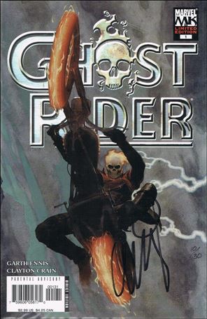 Ghost Rider (2005) issue 1-F DF Esad Ribic 1:25 Cover (Signed by Ribic) 1/30