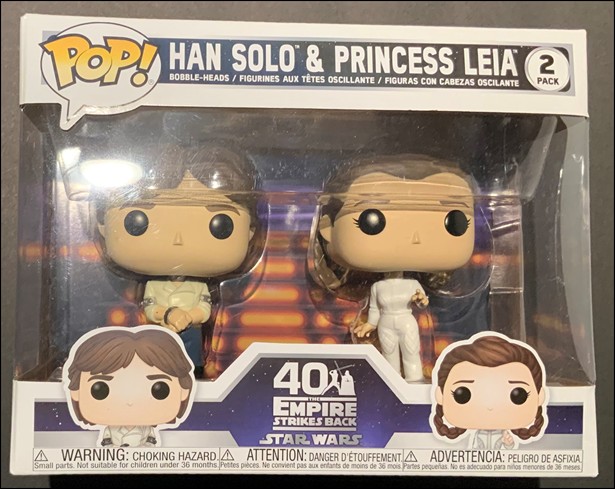 POP! Star Wars Multi-Packs figure nn31 Han Solo & Princess Leia