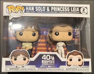 POP! Star Wars Multi-Packs figure nn31 Han Solo & Princess Leia