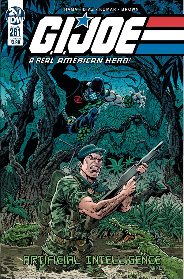 G.I. Joe: A Real American Hero issue 261-B John Royle Cover