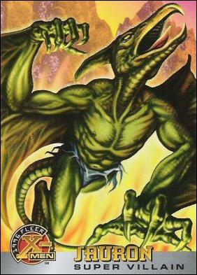1996 Fleer X-Men Wal-Mart (Base Set) card 74 Sauron