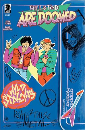 Bill & Ted Are Doomed issue 3.00-B Tyler Crook Cover