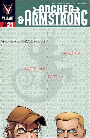 Archer & Armstrong (2012) issue 21 Shawn Crystal Cover