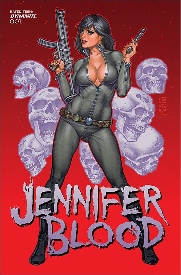 Jennifer Blood (2021) issue 1-B Joseph Michael Linsner Cover