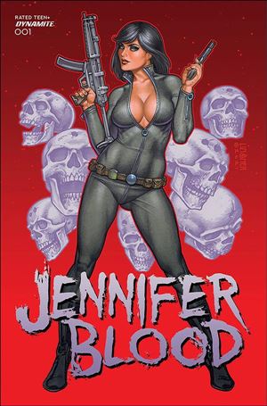 Jennifer Blood (2021) issue 1-B Joseph Michael Linsner Cover