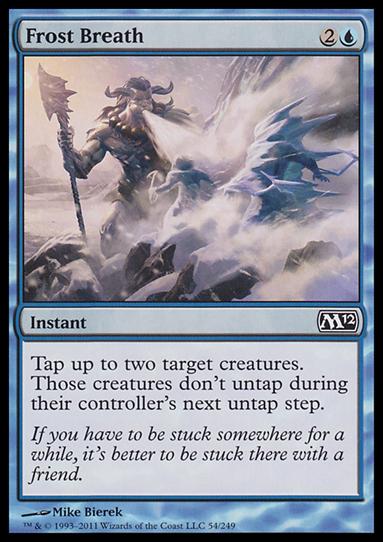 Magic the Gathering: 2012 Core Set (Base Set) card 54 Frost Breath