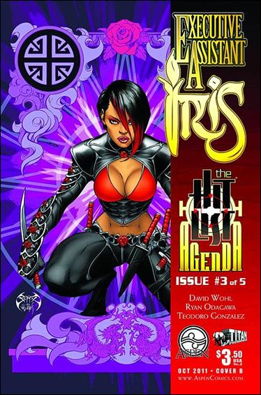 Executive Assistant: Iris (2011) issue 3-B Joe Benitez Cover