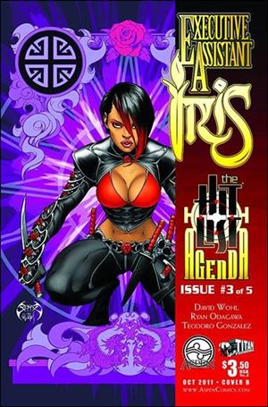 Executive Assistant: Iris (2011) issue 3-B Joe Benitez Cover
