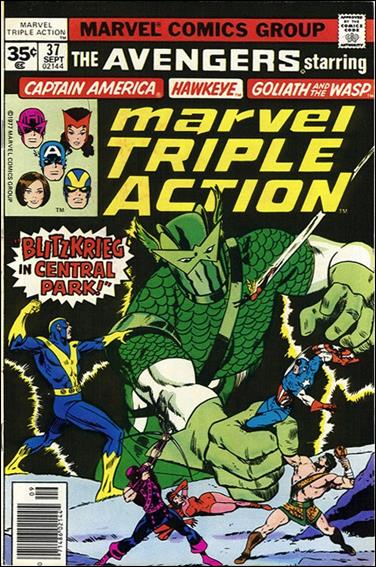 Marvel Triple Action (1972) issue 37-B 35 Cent Price Cover