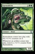 Magic the Gathering: Darksteel (Base Set) card 77 Karstoderm