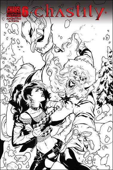 Chastity (2014) issue 6-C Emanuela Lupacchino 1:10 Black & White Cover