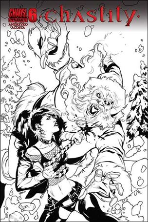 Chastity (2014) issue 6-C Emanuela Lupacchino 1:10 Black & White Cover