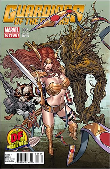 Guardians of the Galaxy (2013) issue 5-L Mike Deodato Jr. Dynamic Forces Cover
