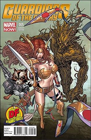 Guardians of the Galaxy (2013) issue 5-L Mike Deodato Jr. Dynamic Forces Cover