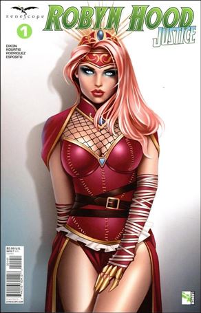 Robyn Hood: Justice issue 1-D Keith Garvey Cover