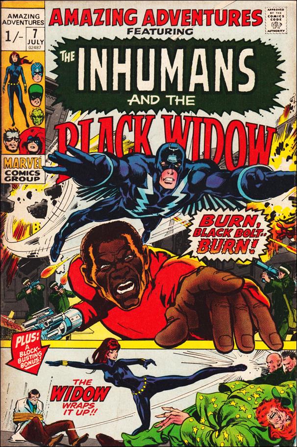 Amazing Adventures (1970) issue 7-B UK Price Cover