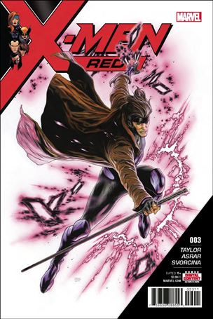 X-Men: Red (2018) issue 3 Travis Charest Cover
