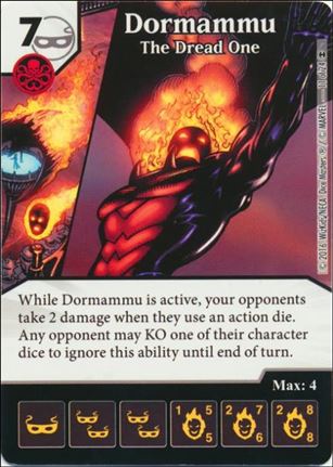 Marvel Dice Masters Doctor Strange card 11 Dormammu: The Dread One