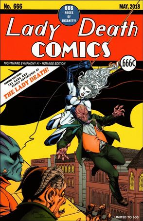 Lady Death: Nightmare Symphony (2018) issue 1-B Marat Mychaels Homage Cover 1/600