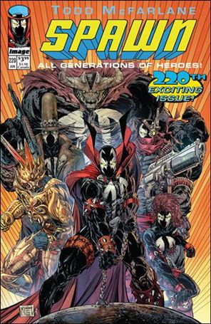 Spawn issue 220-C Todd McFarlane 
