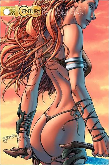 Michael Turner's Fathom: Kiani (2012) issue 3-D Talent Caldwell Century Edition Cover 1/100