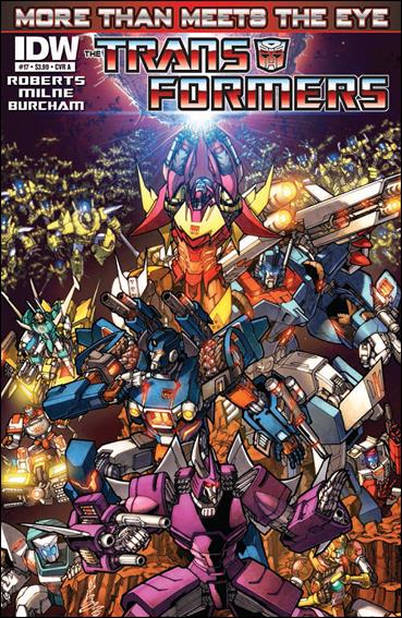 Transformers: More Than Meets the Eye (2012) issue 17 Alex Milne Cover