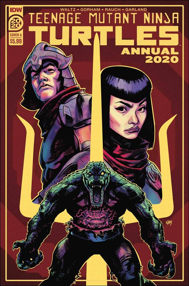 Teenage Mutant Ninja Turtles Annual issue 2020 Adam Gorham Cover