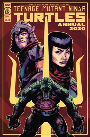 Teenage Mutant Ninja Turtles Annual issue 2020 Adam Gorham Cover