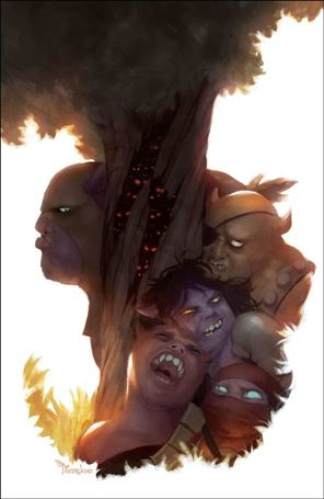 Orcs! issue 1-C Miguel Mercado 1:10 Cover