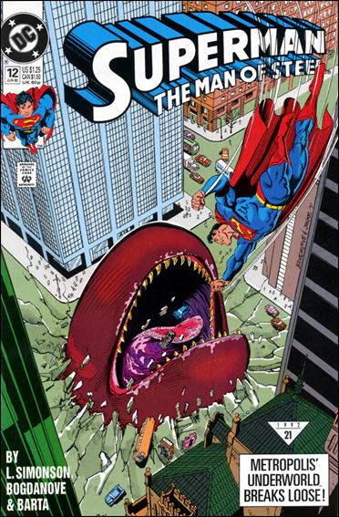 Superman: The Man of Steel issue 12