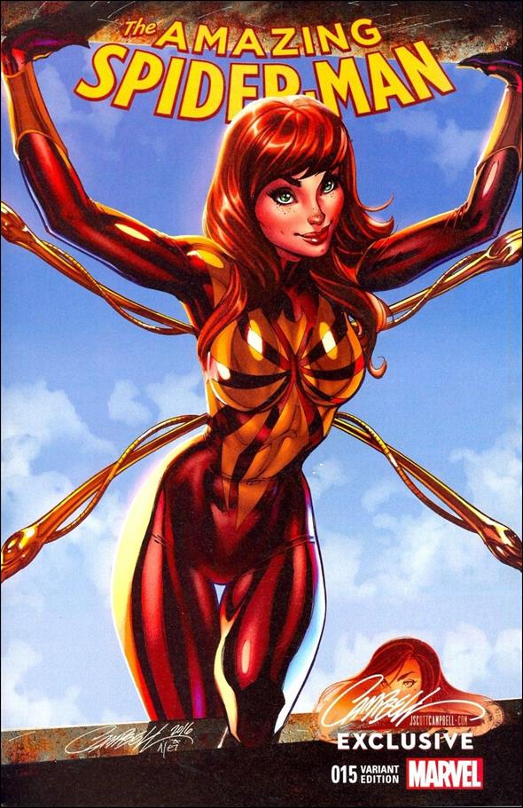 Amazing Spider-Man (2015) issue 15-E J. Scott Campbell jscottcampbell.com Cover