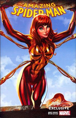 Amazing Spider-Man (2015) issue 15-E J. Scott Campbell jscottcampbell.com Cover