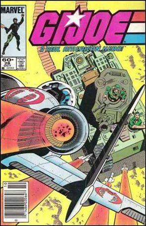 G.I. Joe: A Real American Hero issue 28-B Newsstand Cover